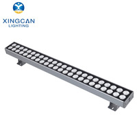 Projecteurs LED extérieurs super lumineux étanches IP65 220V 110V 24W 48W 96W RGBW DMX à faisceau étroit pour éclairage mural