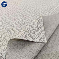 Tissu de matelas en polyester entièrement tricoté, léger, anti-rétrécissement, pour la production de matelas textiles pour la maison