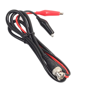 BNC Male Plug to Dual Alligator Clip Full Copper 75 Ohm BNC Video Cable for CCTV <b>Cameras</b> Monitor BNC <b>Wire</b> - Product Image 1