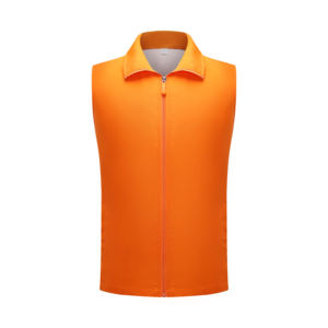 2022 nouveau Cardigan sans manches haut bénévole publicité Logo personnalisé Composite monocouche gilet - Product Image 6