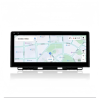 Autoradio avec écran tactile Linux de 10,25 pouces, navigation GPS intégrée, CarPlay sans fil et Android Auto pour Lexus NX 2014-2021