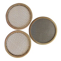 Disques filtrants à bordure sans couture pour extrudeuses de granulés plastiques, disques filtrants circulaires à bordure tissée en fil métallique