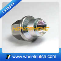 Écrous de roue hexagonaux en acier inoxydable de 21 mm de diamètre et 43 mm de longueur pour Range Rover 17588, fabriqués en Chine