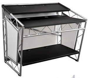 アルミ製トラスブーススタンド折りたたみ式モバイル<span class=keywords><strong>DJ</strong></span>スタンドトラスシステム - Product Image 2