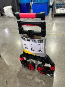 슈퍼마켓 및 여행 돌리 트레일러 OEM 지원 접이식 구조 트롤리 핸들 손수레 알루미늄 접이식 장바구니 - Product Image 4