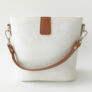 Bandoulière en toile de coton personnalisée simple pour femmes, sac cabas pour téléphone <span class=keywords><strong>portable</strong></span>, sacs à main de créateur avec logo, bandoulière en cuir PU - Product Image 5