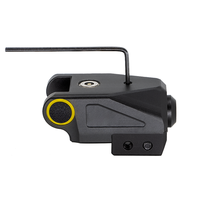 Lunette de visée laser verte rechargeable 10x en alliage d'aluminium, mini, tactique et ultra-compacte pour la chasse