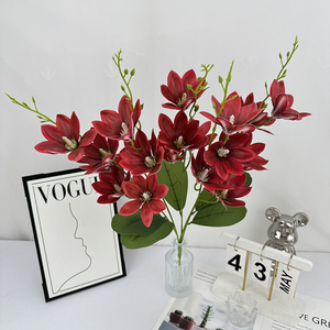 Têtes de fleurs artificielles Qianxi Qianxi <span class=keywords><strong>Mulan</strong></span> de haute qualité, décoration artisanale pour Noël, fête des mères, nouvel an, remise de diplôme - Product Image 4