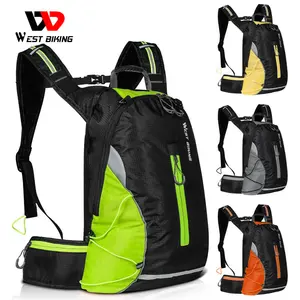 WEST BIKING Fahrrad Fahrrad 2022 Rucksack Tasche Ultraleichtes wasserdichtes Wandern Radfahren Laufen Hydrat ion Fahrrad rucksack mit großer Kapazität