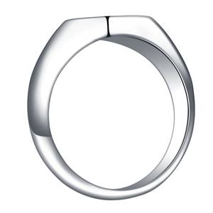 Anillo de Plata de Ley 925 con Diseño Solitario, Joyería de Moda MS-465 - Product Image 2