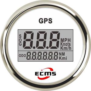 Compteur de vitesse GPS pour véhicule conversé pour yacht, bateau, camping-car, compteur de vitesse numérique 52 mm 85 mm - Product Image 4