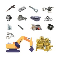 Pièce d'excavatrice : Ensemble moteur diesel complet 3126, 3304, 3406, 3408, 3412, 3508, 3512, 3306, 3204, 3208, 3116, 3066