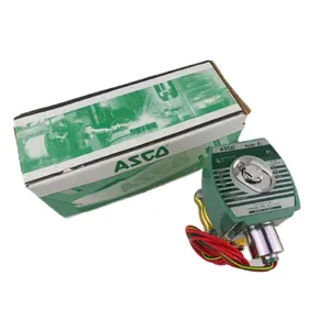 ASCO 2/2 Series 8210 Valve biasanya ditutup Pilot dioperasikan katup Solenoid