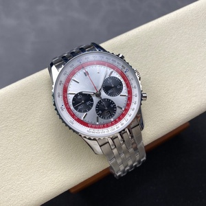Montre de pilote pour homme 2026, chronographe, sport, acier inoxydable, affichage du calendrier - Product Image 4