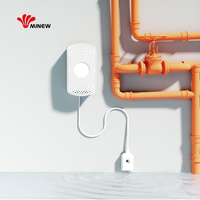 Détecteur de Fuite d'Eau Numérique Murale Intelligent BLE Bluetooth 5.0 Capteur Alarme de Détection de Fuite d'Eau Dispositif de Surveillance