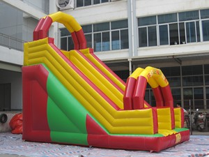 สไลเดอร์เป่าลมรูปสายรุ้งสำหรับเด็กปีนป่ายและเล่นสไลด์ - Product Image 6