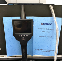 Endoscope industriel portable HTD-D4 avec sonde articulée à 4 directions pour l'inspection des tuyaux et des machines automobiles