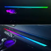 Kit d'éclairage d'ambiance pour Honda CRV 2023-2026 LHD RHD |   Bouton dynamique OEM 1:1 à 28 LED, contrôle par application WeChat
