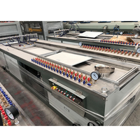 Ligne de production de la machine d'extrusion WPC SPC bois/plastique composite utilisée pour le revêtement de sol