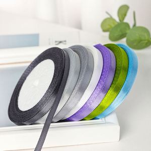 Handmade DIY 0.6cm Polyester Satin <b>Ribbon</b> Eco-Friendly Washable Durable Wedding Flower Bouquet Packaging Hair Valentine's Day - Product Image 3