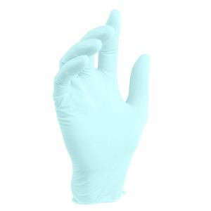 No estéril protección Anti Virus azul nitrilo guantes desechables de nitrilo - Product Image 1