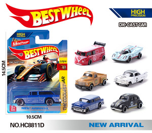 รถของเล่นบิ๊กวีล มินิ ผลิตจากโลหะผสมสังกะสี ขนาด 1:64 ล้อหมุนฟรี มี 6 แบบ สำหรับเด็ก - Product Image 5