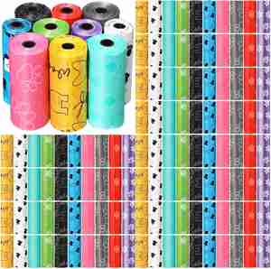 Bolsas para Desechos de Perros Bestpet - Bolsas de Plástico para Excrementos de Perros - Desechables y Aptas para Desechos de Mascotas - Product Image 1