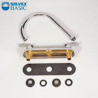 Keran Wastafel SOLVEX BASIC 8 Inch 2 Tuas 2 Lubang untuk Penggunaan Hotel & Mal Berbagai Model dan Warna