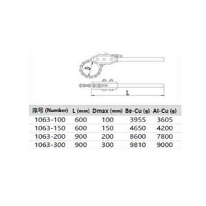 Outils manuels antidéflagrants multifonctions Offre Spéciale outils <span class=keywords><strong>à</strong></span> main <span class=keywords><strong>clé</strong></span> <span class=keywords><strong>à</strong></span> pipe <span class=keywords><strong>à</strong></span> chaîne adaptée aux endroits étroits - Product Image 2