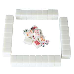 Juego de Mahjong al por Mayor de Alta Calidad, Personalizado, con Fichas de 24 mm en Colores Verde Marfil, <span class=keywords><strong>Cartas</strong></span>, Cubos, Póker, Viaje, <span class=keywords><strong>Rummy</strong></span> - Product Image 5