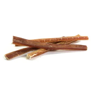 OEM ODM China pet treats food snack wholesale manufacturer supply No added natural molar stick Dried Beef Pizzle pet snack food