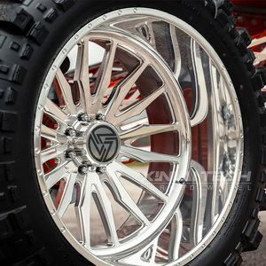 Roue forgée XL en 18 20 22 24 pouces 8x170 8x180 6x139.7 5x150 6x135 8x165.1 Roues polonaises pour GMC Sierra 1500 2500 3500 - Product Image 4