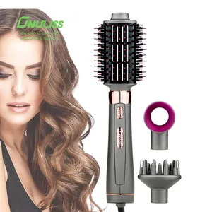 Professional Blow dryers 5 in 1 Powerful AC Motor Ion Blow Dryer Hot Cold Air Hair Dryer Brush