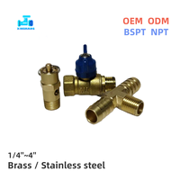 Vanne à boisseau sphérique femelle en laiton robuste/léger de 3/8'' OEM ODM, raccord de tuyauterie à visser pour gaz, eau, huile, accessoire de plomberie