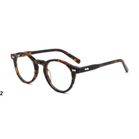 Montures de lunettes vintage classiques lunettes de marque lunettes rondes en acétate lunettes unisexes