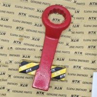 مفتاح ربط لولبي لقطع غيار مطرقة تكسير الصخور الهيدروليكية للحفارات NTK 70/75، مادة 42CrMo، حجم قياسي، ضمان 6 أشهر
