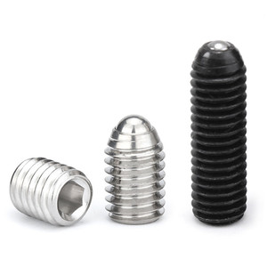 Tornillos de Fijación de Acero al Carbono con Punta Redonda Negra, Precio de Fábrica, M3 M4 M5 M6 M12, Tornillos de Fijación de Cabeza Allen de Acero Inoxidable 304 - Product Image 3