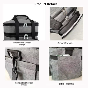 Sacs isothermes personnalisables, sac isotherme portable pour le camping, sac isotherme thermique, sac isotherme à double usage, sac isotherme pour le vin - Product Image 3