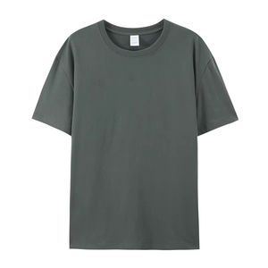 Vêtements pour hommes de haute qualité T-Shirts surdimensionnés imprimés en gros personnalisés 100% coton T-shirts vierges pour hommes - Product Image 1