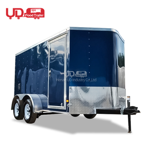Mobil mutfak restoran dondurma arabası gıda Kiosk Hot <span class=keywords><strong>Dog</strong></span> Taco kamyon tam mutfak ile Pizza gıda römork gıda kamyon - Product Image 4