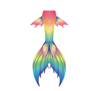 Bikini de natación de sirena de 3 piezas para niña Bikini de traje de baño de sirena - Product Image 3