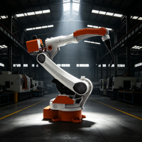 Robot de soudage à axe fixe ARS1006A-200, charge utile 6 kg, haute vitesse 15-20 cycles/minute, 440 V, suivi de la couture, refroidissement par air et eau