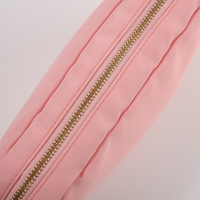 Pochette de maquillage légère et écologique en PU, idéale pour les voyages, avec fermeture éclair, pour organiser les cosmétiques, sacs de rangement multi-tailles