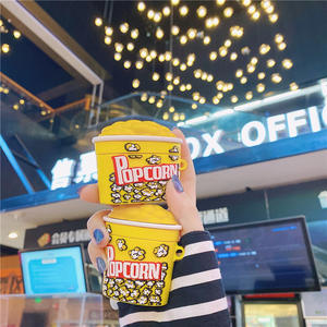 <span class=keywords><strong>Funda</strong></span> de silicona para palomitas de maíz, Compatible con <span class=keywords><strong>Airpods</strong></span> 1 2 <span class=keywords><strong>Pro</strong></span>, <span class=keywords><strong>funda</strong></span> para llavero - Product Image 5