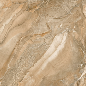 Vistaar Carreaux de porcelaine de qualité supérieure 600x600 HD Glacier Brown Surface brillante en cristal poli semblable à du bois pour brique réfractaire extérieure - Product Image 1