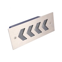 Applique murale LED encastrée en aluminium, pour l'intérieur ou l'extérieur, idéal pour un Corridor, une marche ou des escaliers