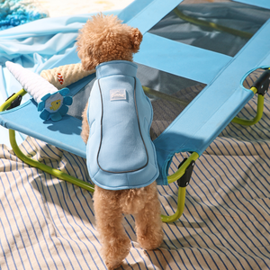 Gilet rafraîchissant pour chien, protection solaire UPF 50+, séchage rapide, maille respirante, pour promenades en extérieur - Product Image 5