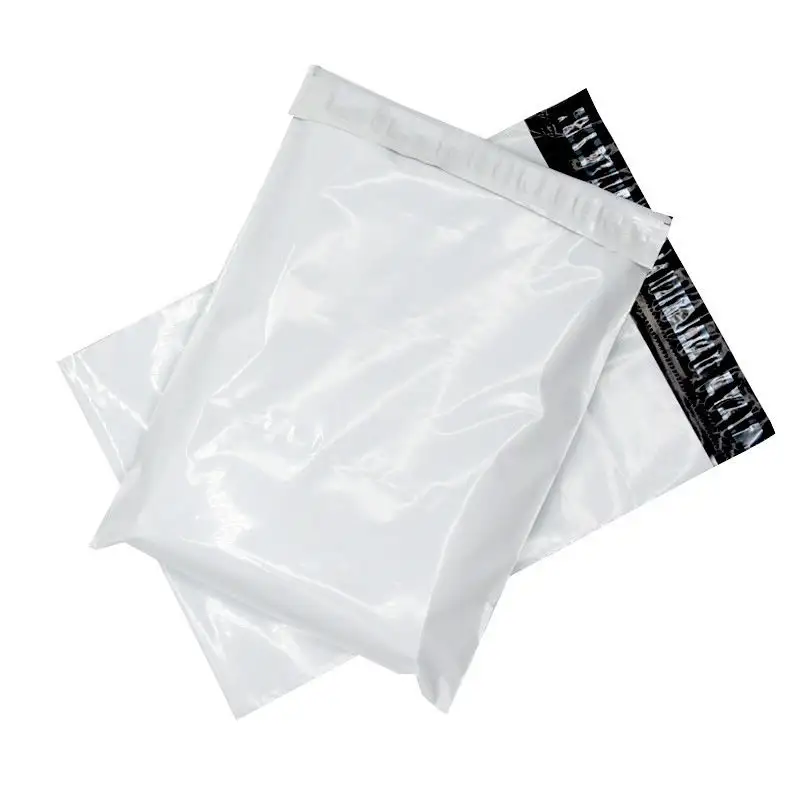KHX produttore a basso prezzo pronto per la spedizione di grandi dimensioni 19x24 bianco riciclabile Poly Mailer borse corriere per abbigliamento
