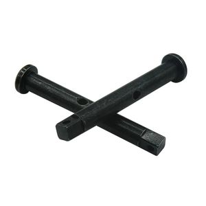 45 #   Pasadores de Posicionamiento de Cabeza Plana de Acero, Pasadores de Horquilla con Orificio en el Extremo, Pasador Cilíndrico, Azul y Negro, Zincado - Product Image 3