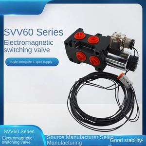 สวิตช์โซลินอยด์รุ่น HUADEYEYA SVV06 แบบโครงสร้างรวม  ความเร็วการไหล 60 ลิตร/นาที แรงดัน 315 บาร์ - Product Image 3
